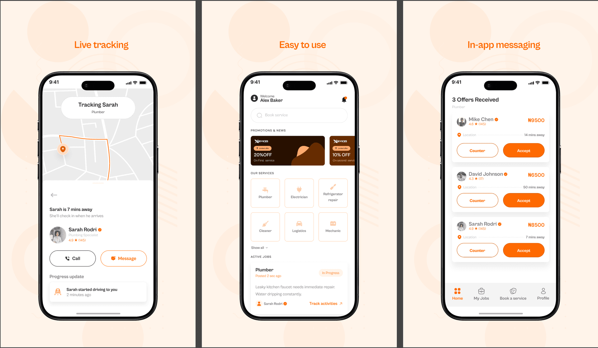 Xervices screenshot